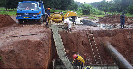 Infrastructure works
